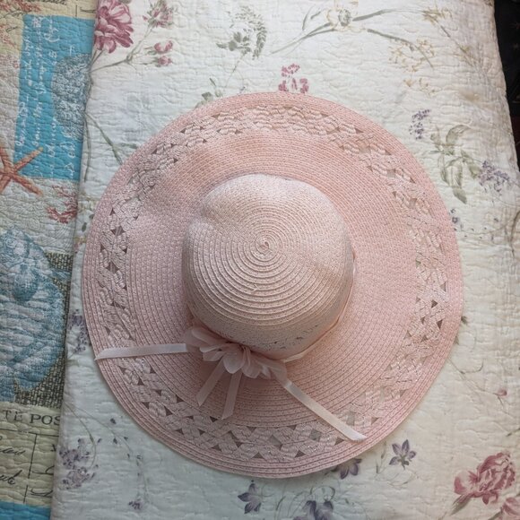 Light pink sun hat - Picture 3 of 4